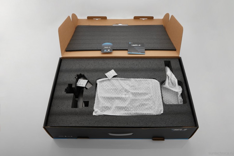 Душевая стойка BELZ B715 B24715-3 оружейная сталь