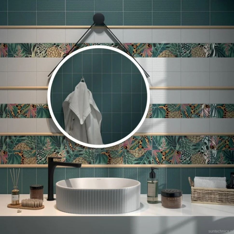 Накладная раковина KERAMA MARAZZI Vento 51 матовая белая, овальная, фаянс