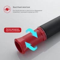 Смеситель для раковины Raglo R31.10.06, черный Смеситель для раковины Raglo R31.10.06, черный