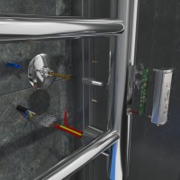 Полотенцесушитель электрический Тругор Аспект ПЭК СП1 80x40