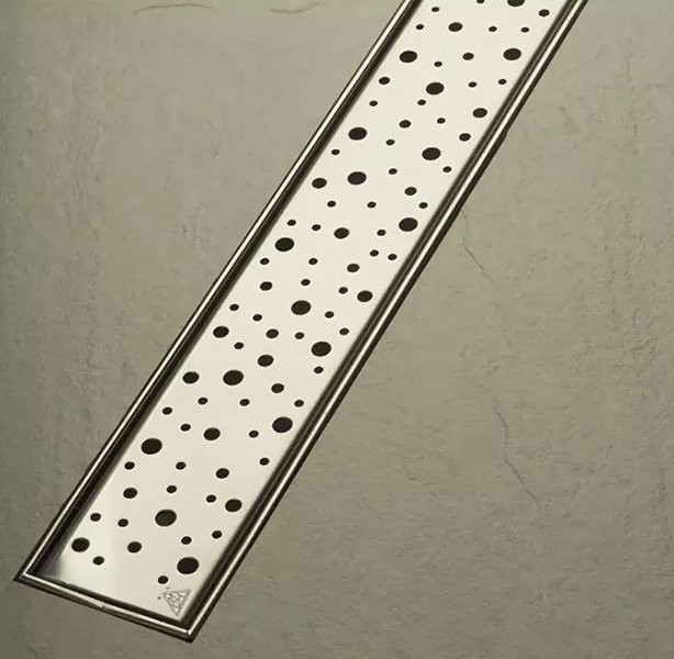 Душевой трап (лоток) MCH Chudej Drops CH950/50DN 95 см, решетка хром, с сифоном