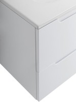 Мебель для ванной комнаты BelBagno Etna 120 L 2 ящика, дверца, bianco lucido