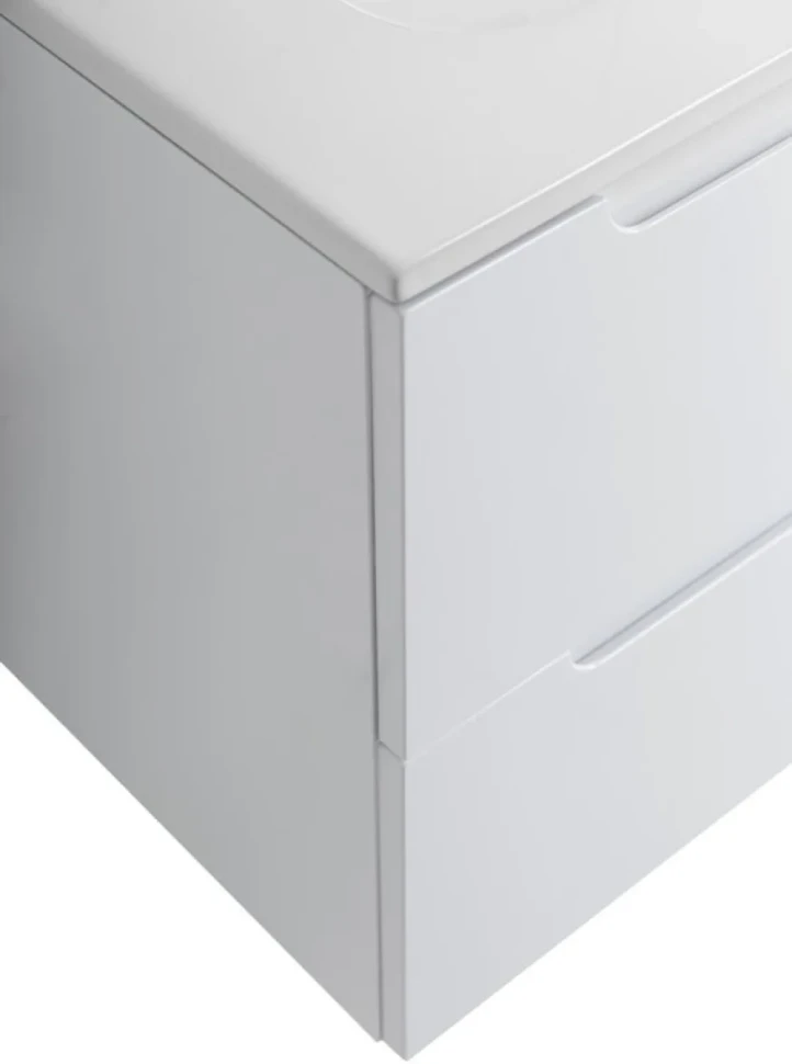 Мебель для ванной комнаты BelBagno Etna 120 L 2 ящика, дверца, bianco lucido