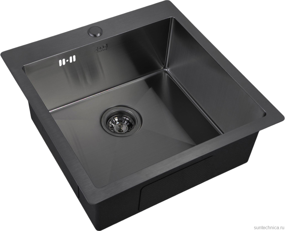 Мойка кухонная Zorg Inox PVD 5151 grafit