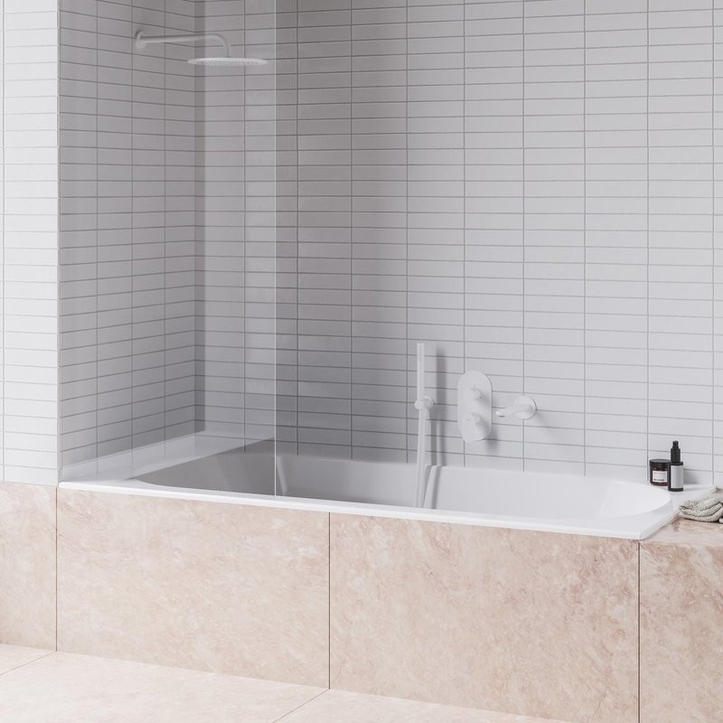 Встраиваемый смеситель для душа и ванны Ravak Eleganta EL 068.10WV.O3 белый вельвет