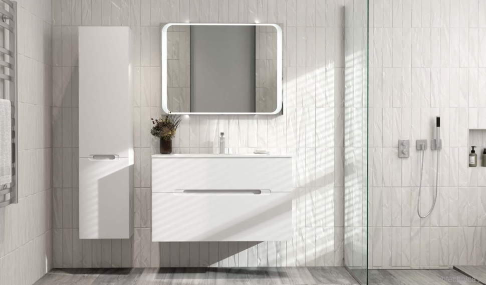 Зеркало Jorno Modul 100, с подсветкой