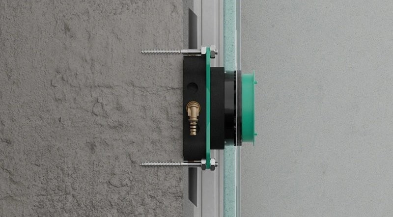 Термостатический смеситель встраиваемый Hansgrohe ShowerSelect Comfort S 15559000 С ВНУТРЕННЕЙ ЧАСТЬЮ, хром