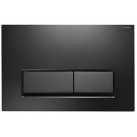 Кнопка смыва для унитаза AZARIO NEW AZ-015 пластик, цвет матовый черный