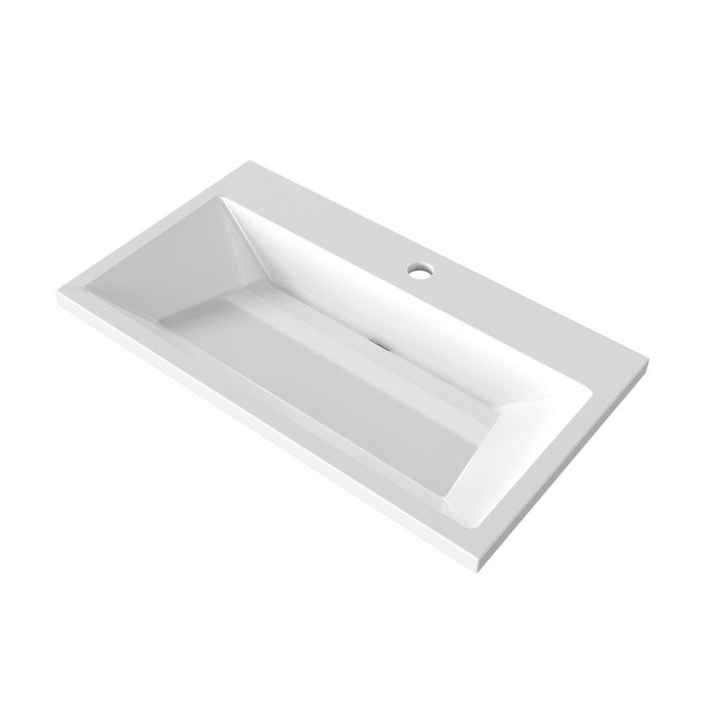 Мебель для ванной комнаты Grossman Блисс 80 матовая бежевая