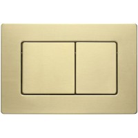 Кнопка смыва для унитаза Veconi Flush V8 пластик, цвет золото брашинг