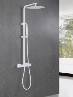 Душевая стойка Abber Daheim AF8260WL матовая белая