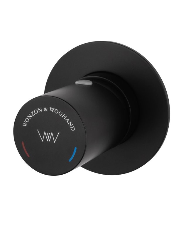 Смеситель для раковины Wonzon & Woghand WW-105-MB С ВНУТРЕННЕЙ ЧАСТЬЮ, матовый черный