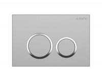 Кнопка смыва для унитаза Esbano ESINKRG11GM АБС-пластик, цвет матовая оружейная сталь