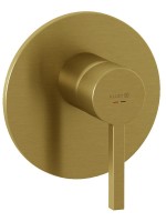 Встраиваемый смеситель для душа и ванны Kludi Nova Fonte 20755N015 С ВНУТРЕННЕЙ ЧАСТЬЮ, брашированное золото PVD