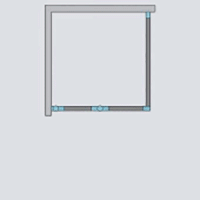 Душевой уголок Radaway Nes KDJ B 80x90 L