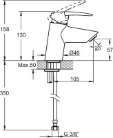 Душевой комплект VitrA Dynamic S Dynamic S A49152EXP Душевой комплект VitrA Dynamic S Dynamic S A49152EXP