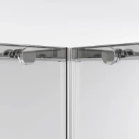 Душевой уголок Niagara Nova NG-6622-34 80x80, профиль хром, стекло прозрачное