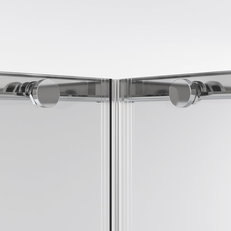 Душевой уголок Niagara Nova NG-6622-34 80x80, профиль хром, стекло прозрачное