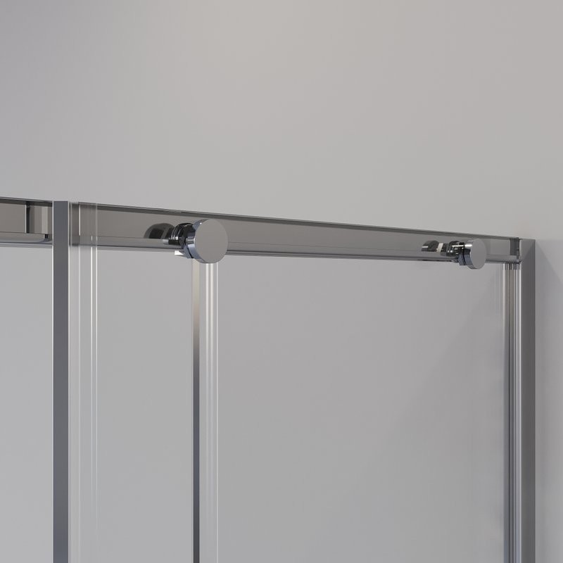 Душевой уголок Niagara Nova NG-6622-34 80x80, профиль хром, стекло прозрачное