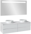 Мебель для ванной Jacob Delafon Madeleine 120 белая матовая, с подсветкой