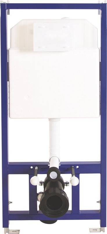 Система инсталляции для унитазов Berges Novum 040255 с кнопкой смыва, черная