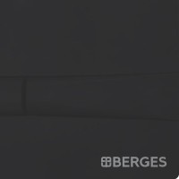Система инсталляции для унитазов Berges Novum 040255 с кнопкой смыва, черная