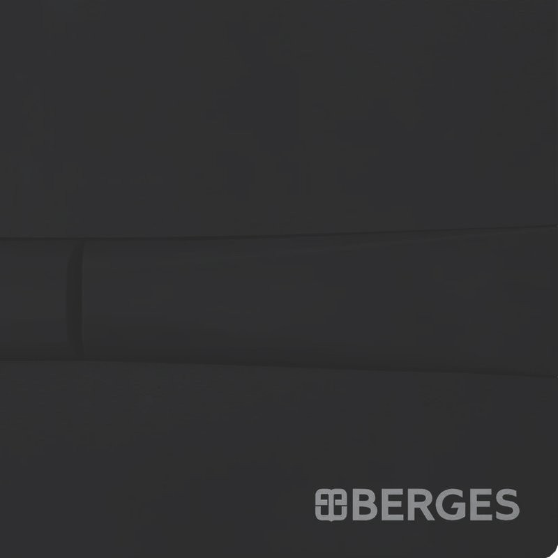 Система инсталляции для унитазов Berges Novum 040255 с кнопкой смыва, черная