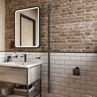 Полотенцесушитель электрический EWRIKA Пенелопа P1 160, черный