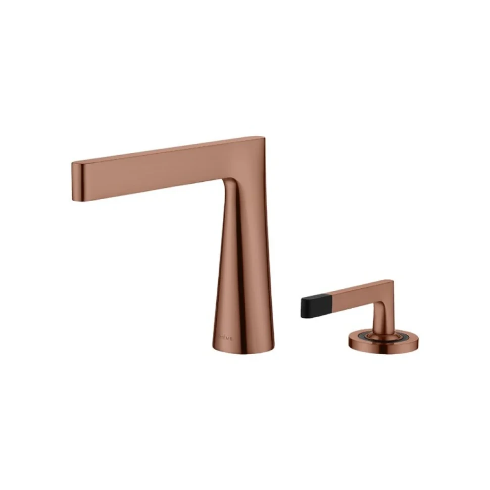 Смеситель для раковины Boheme Duo 161-CB copper brushed