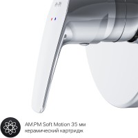 Встраиваемый смеситель для душа и ванны AM.PM Gem F9075000