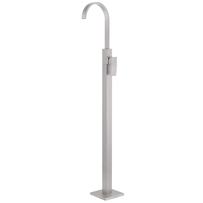 Напольный смеситель для раковины Abber Wasserfall AF8640SP С ВНУТРЕННЕЙ ЧАСТЬЮ, сатин