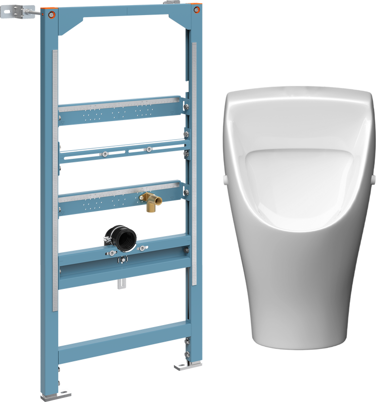 Комплект Инсталляция VitrA Frame 880-3800 + Писсуар Керамин Лаго CDB00029349 с сифоном