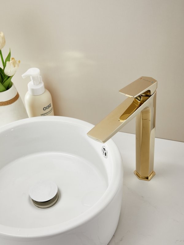 Смеситель для раковины Haiba HB11726-5 золото