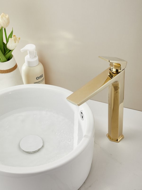 Смеситель для раковины Haiba HB11726-5 золото