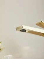 Смеситель для раковины Haiba HB11726-5 золото Смеситель для раковины Haiba HB11726-5 золото