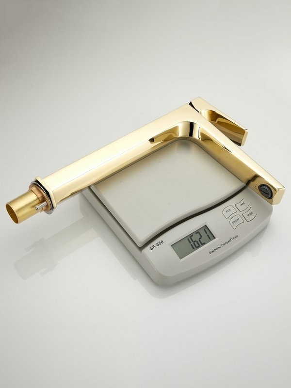 Смеситель для раковины Haiba HB11726-5 золото