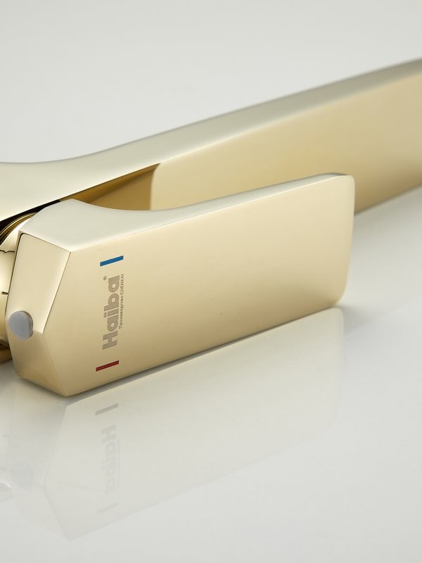 Смеситель для раковины Haiba HB11726-5 золото