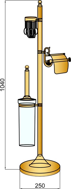Стойка Boheme Medici 10613