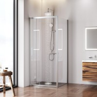 Душевой уголок AM.PM Gem W90G-404-9090-MT 90х90 см