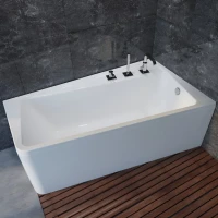 Акриловая ванна 1MarKa Direct R Премиум 170x100 см, угловая, правая, пристенная, белая, асимметричная, с каркасом, с экраном, с сиденьем, со сливом-переливом