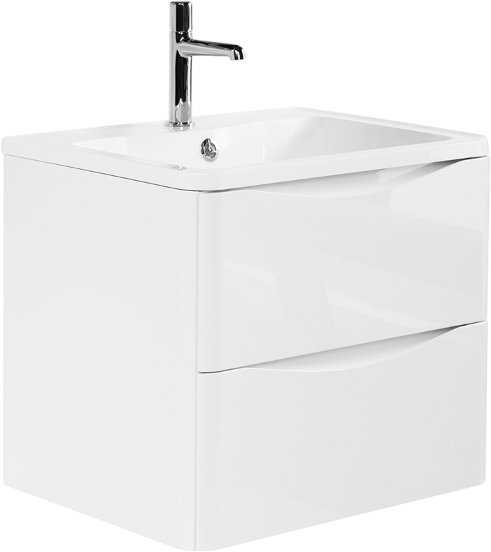 Тумба под раковину BelBagno Acqua 60 подвесная, bianco lucido