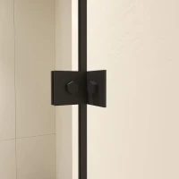 Душевой уголок RGW Classic CL-046-B 120х80x185, профиль матовый черный, стекло прозрачное