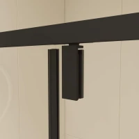 Душевой уголок RGW Classic CL-046-B 120х80x185, профиль матовый черный, стекло прозрачное