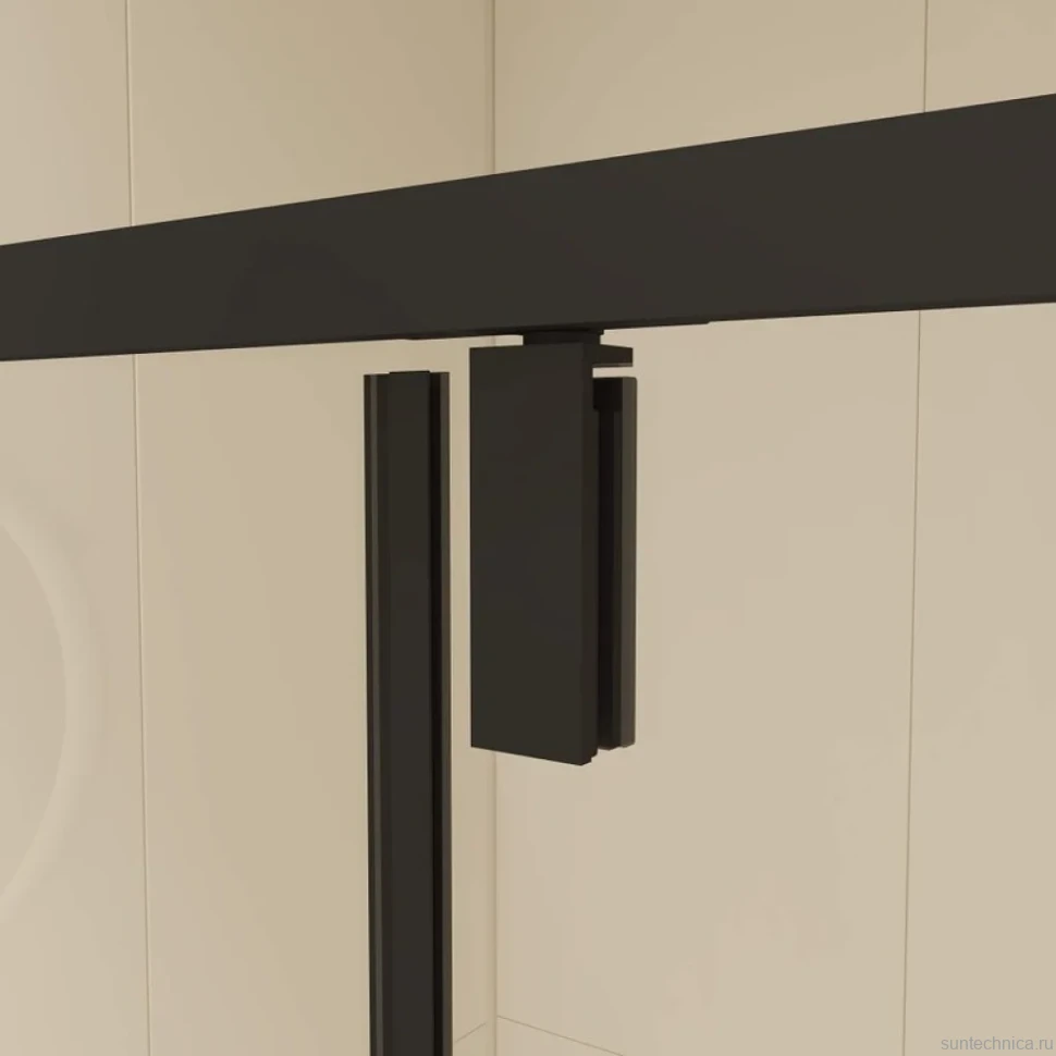 Душевой уголок RGW Classic CL-046-B 120х80x185, профиль матовый черный, стекло прозрачное