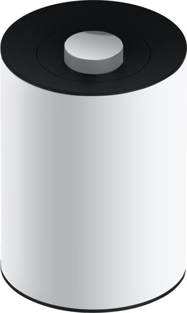 Мусорное ведро Keuco Plan 04989 белый лак, черное