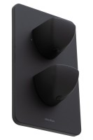 Термостатический смеситель встраиваемый Allen Brau Infinity 5.21216-31 С ВНУТРЕННЕЙ ЧАСТЬЮ, матовый черный