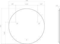 Мебель для ванной комнаты Vigo Otti 70 Мебель для ванной комнаты Vigo Otti 70