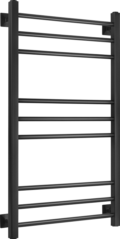 Полотенцесушитель водяной Secado Модена 4603777441517 105x55 см, матовый черный, лесенка