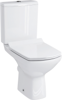 Унитаз-компакт напольный Cersanit Carina Clean On 011 3/5 DPL EO slim