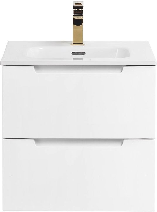 Тумба с раковиной BelBagno Etna 50 подвесная, bianco opaco